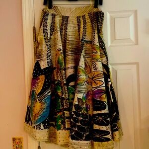 Beautiful hand beaded Faldas skirt.